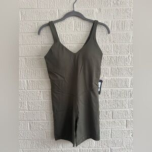 Lululemon Align Bodysuit 6-inch, Size 6 & 8, color army green